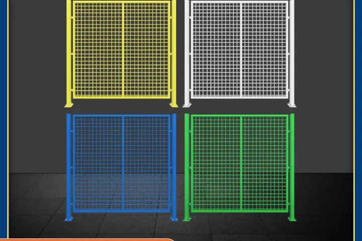 Modular Warehouse Partition Fence