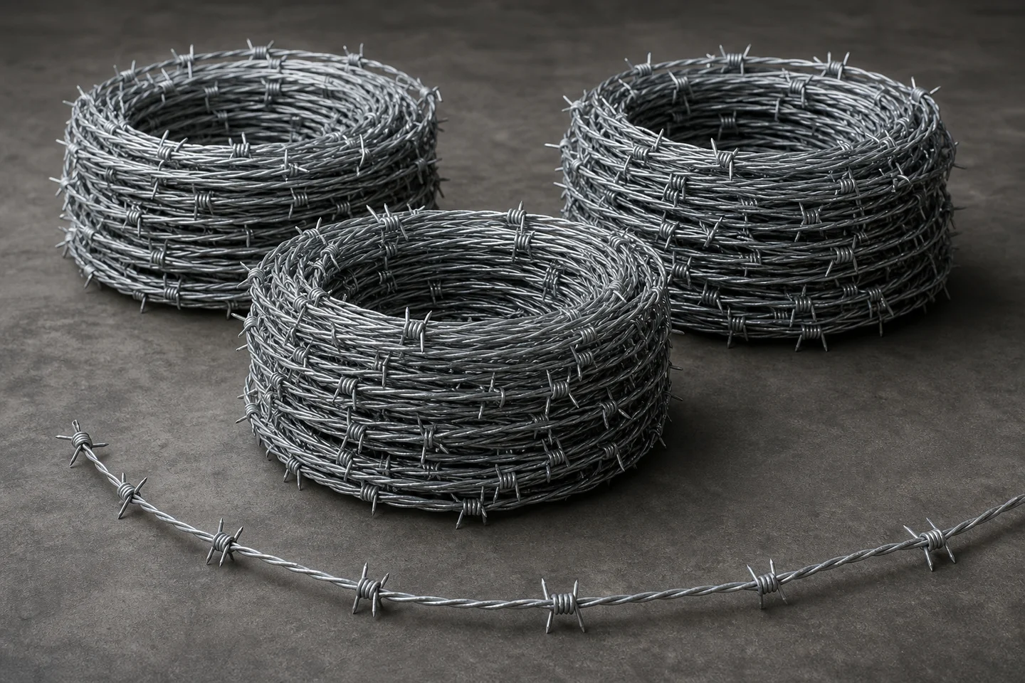 Galvanized Barbed Wire