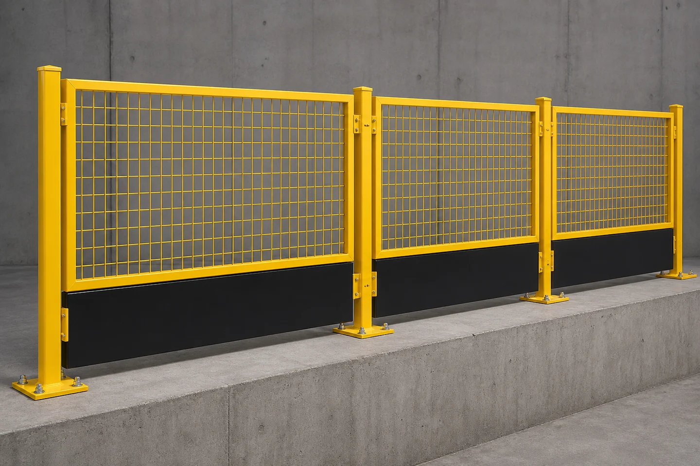 Foundation Pit Safety Barrier