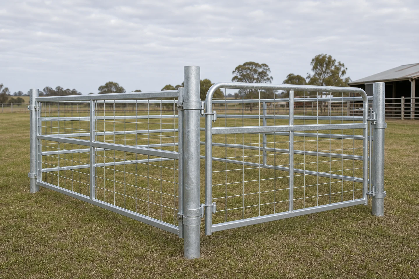 Hot-Dip Galvanized Livestock Fence