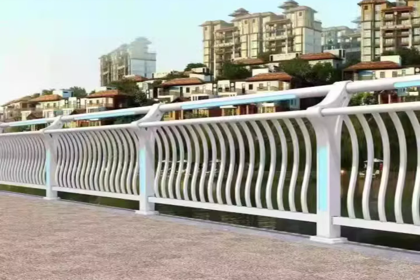 Illuminated Landscape Railing