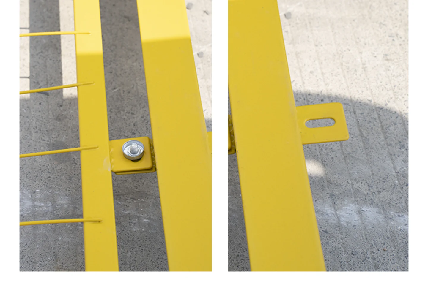 Mobile-Base Industrial Mesh Fence