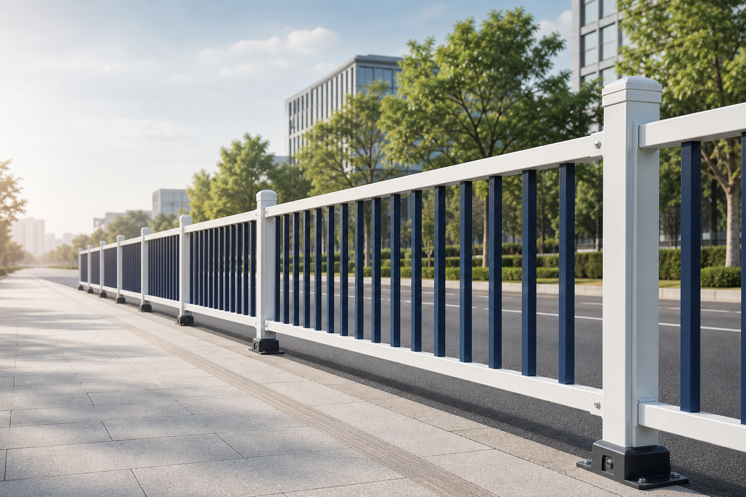 Municipal Pedestrian Road Barrier