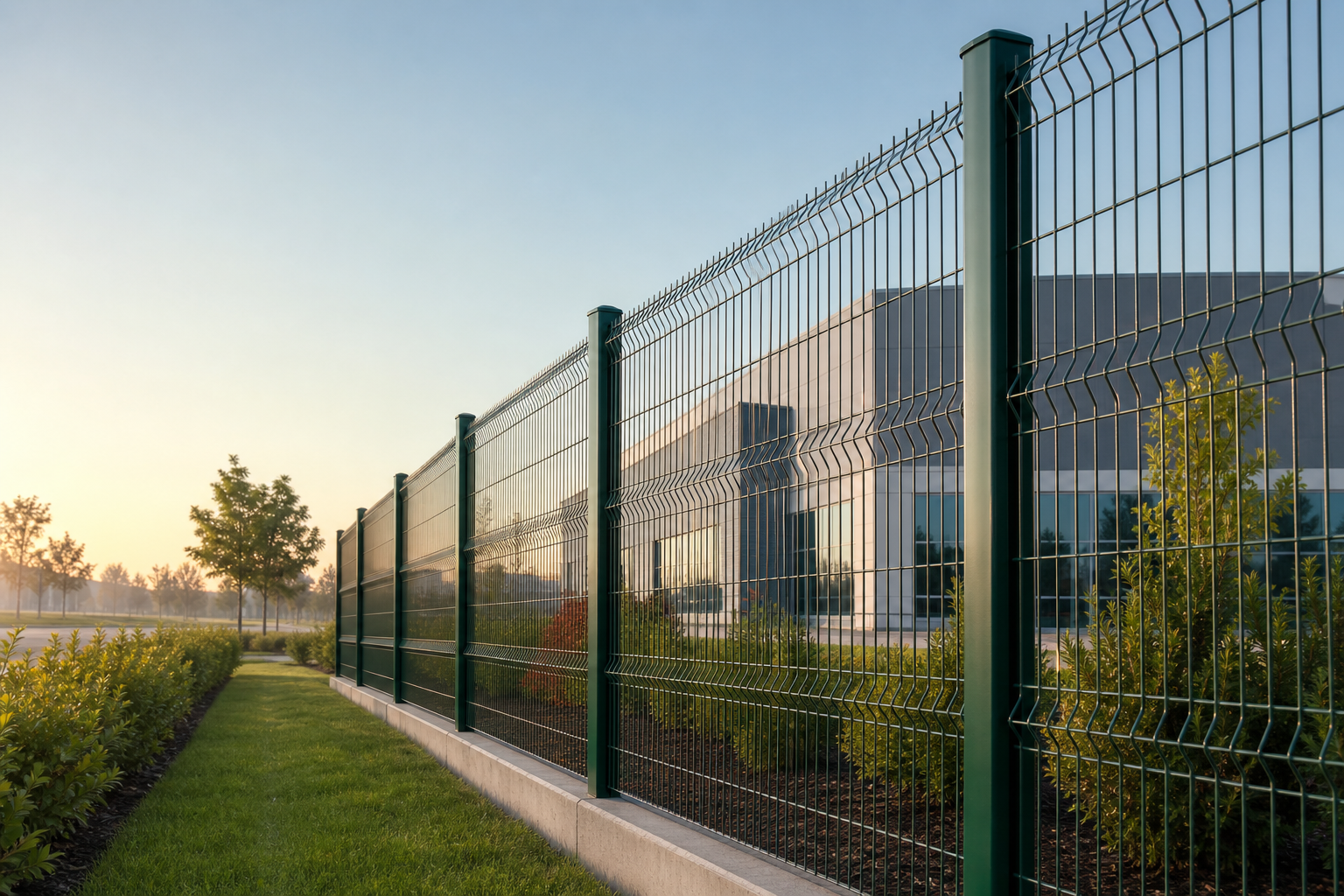 Peach-Post 3D Mesh Fence