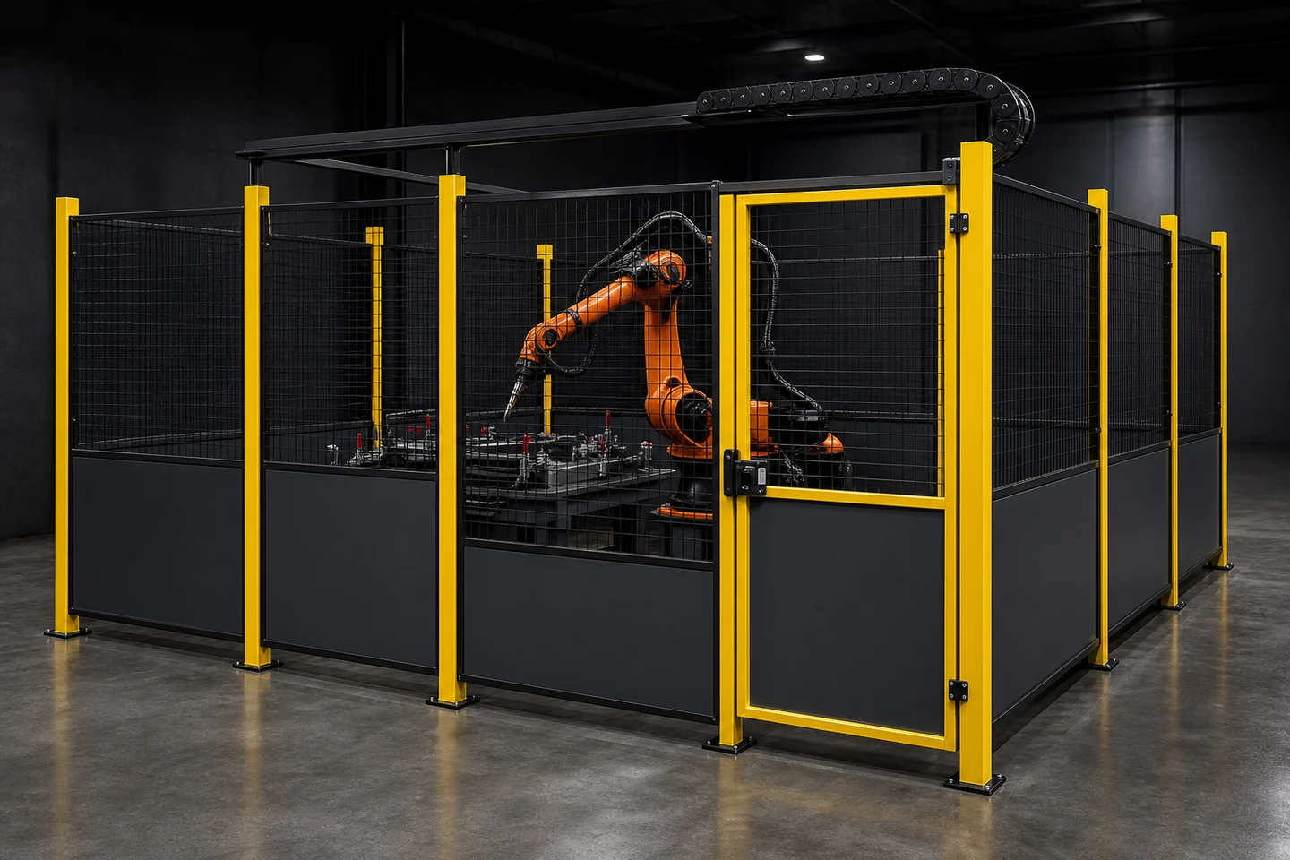 Welding Robot Safety Fence